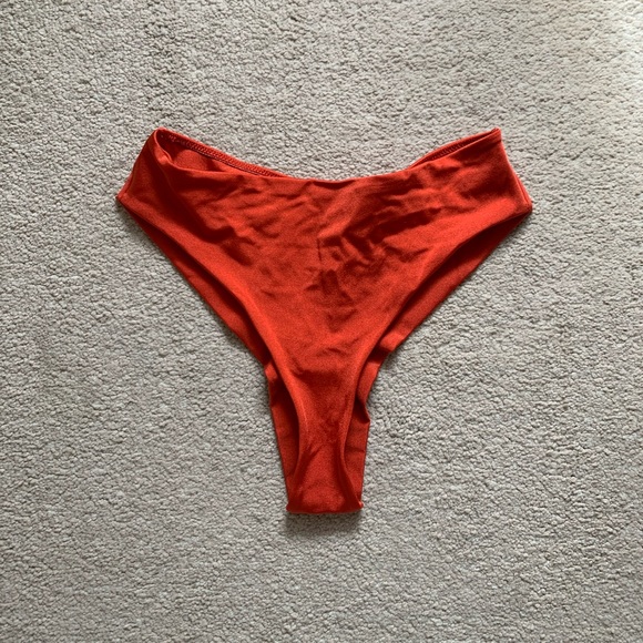 Bershka Other - Bershka Orange High Rise Bikini Bottoms